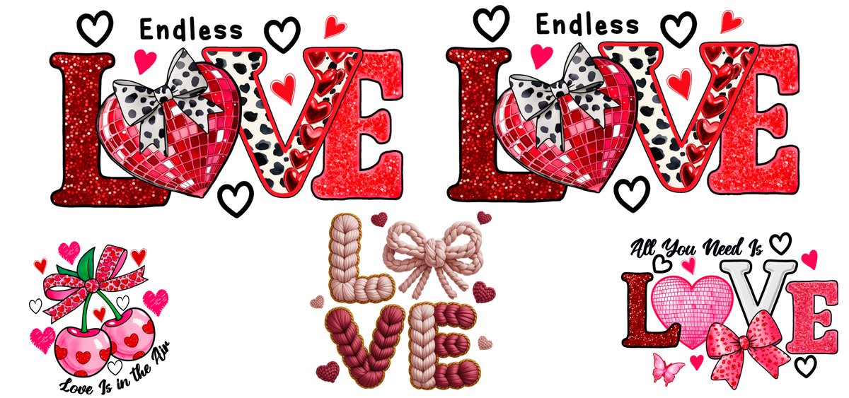 San Valentine UV-DTF Stickers