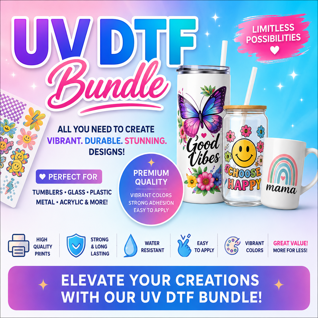 UV DTF Bundle