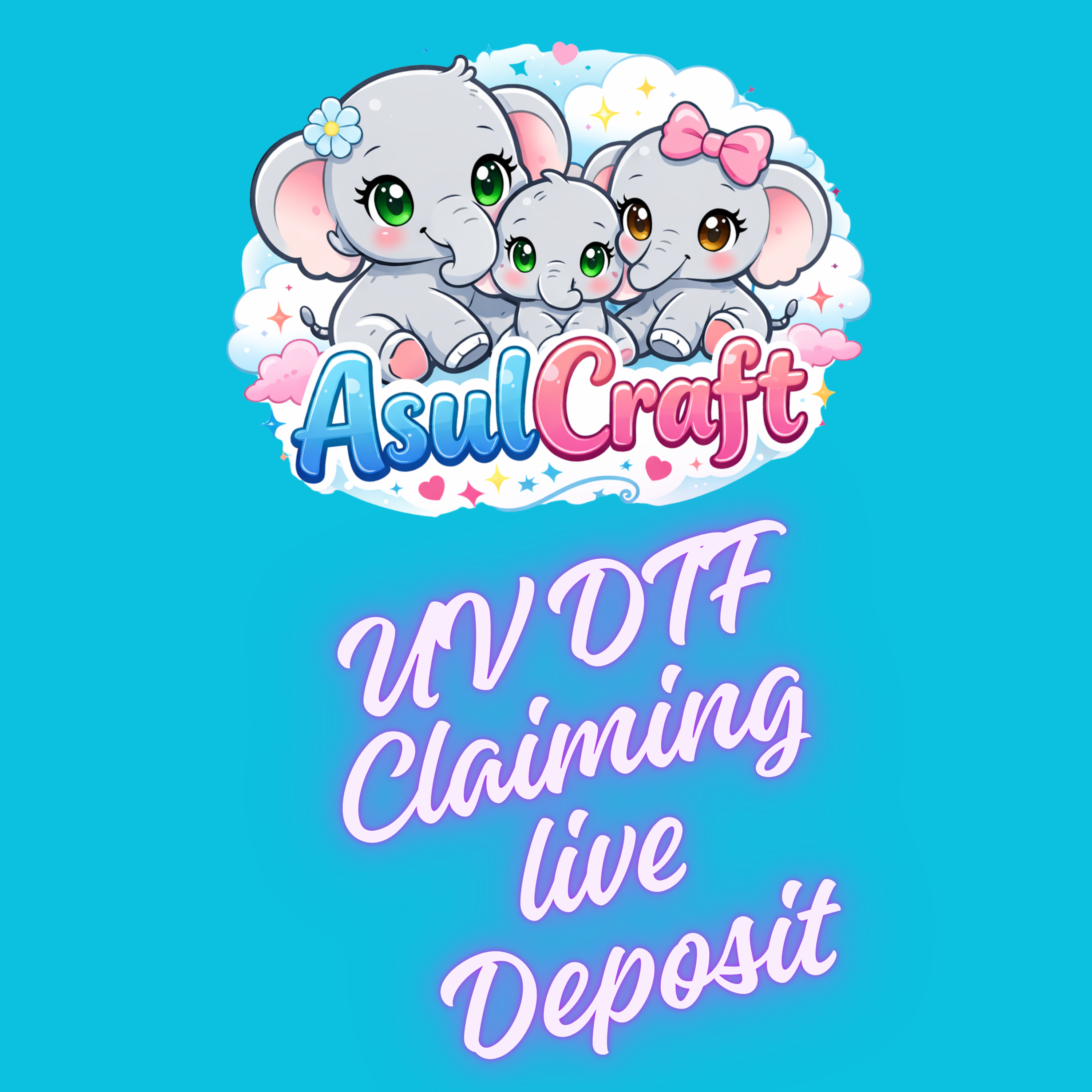 UV DTF Claiming Live Deposit  $10