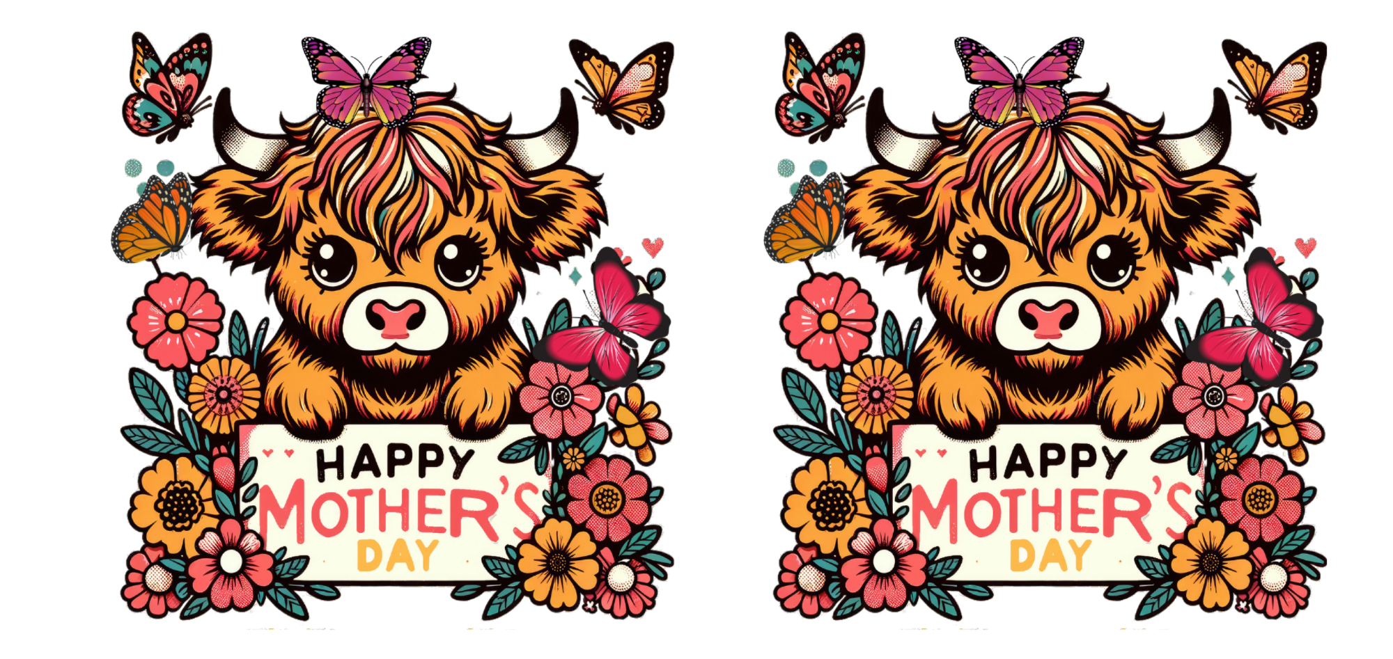 Mama UV-DTF Stickers