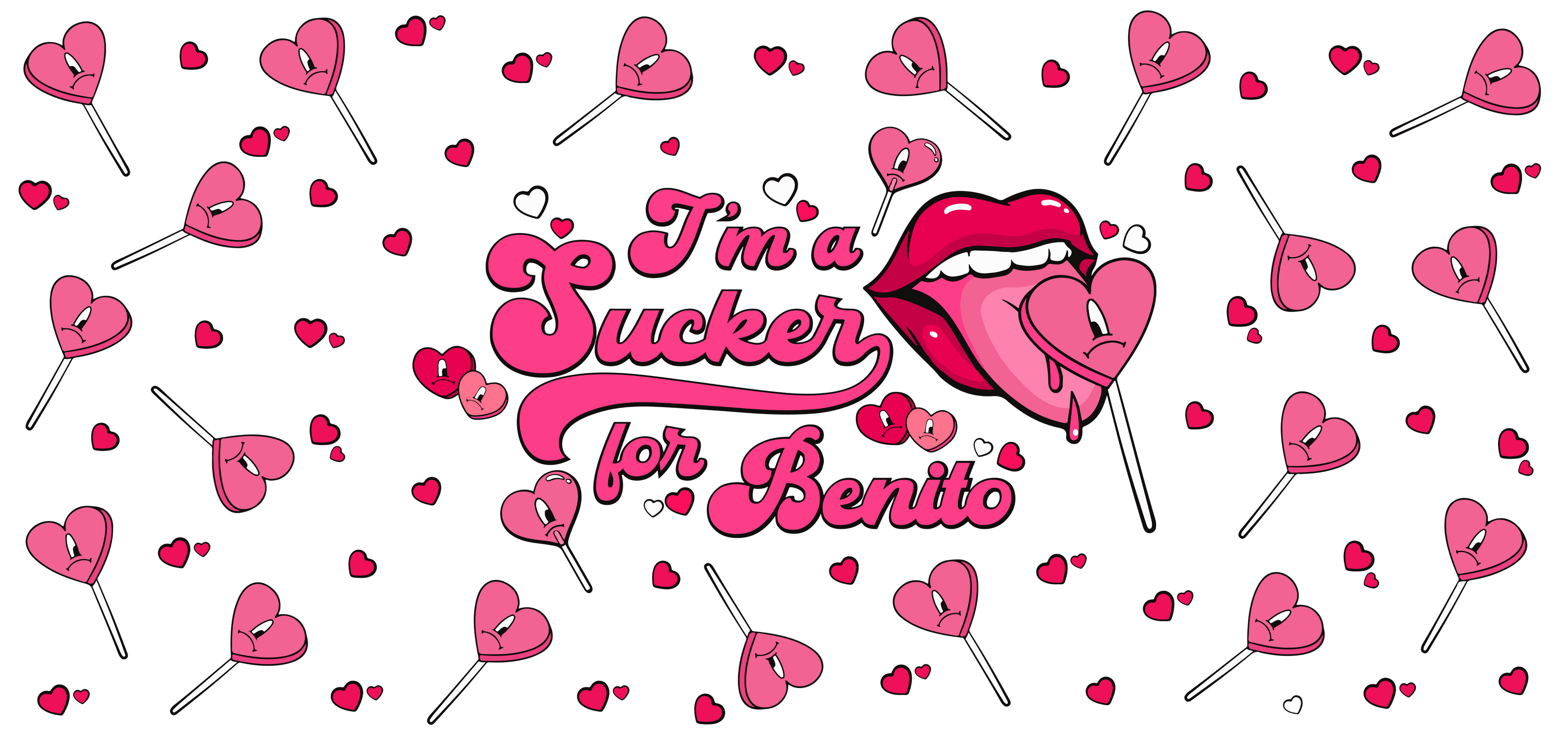 San Valentine UV-DTF Stickers