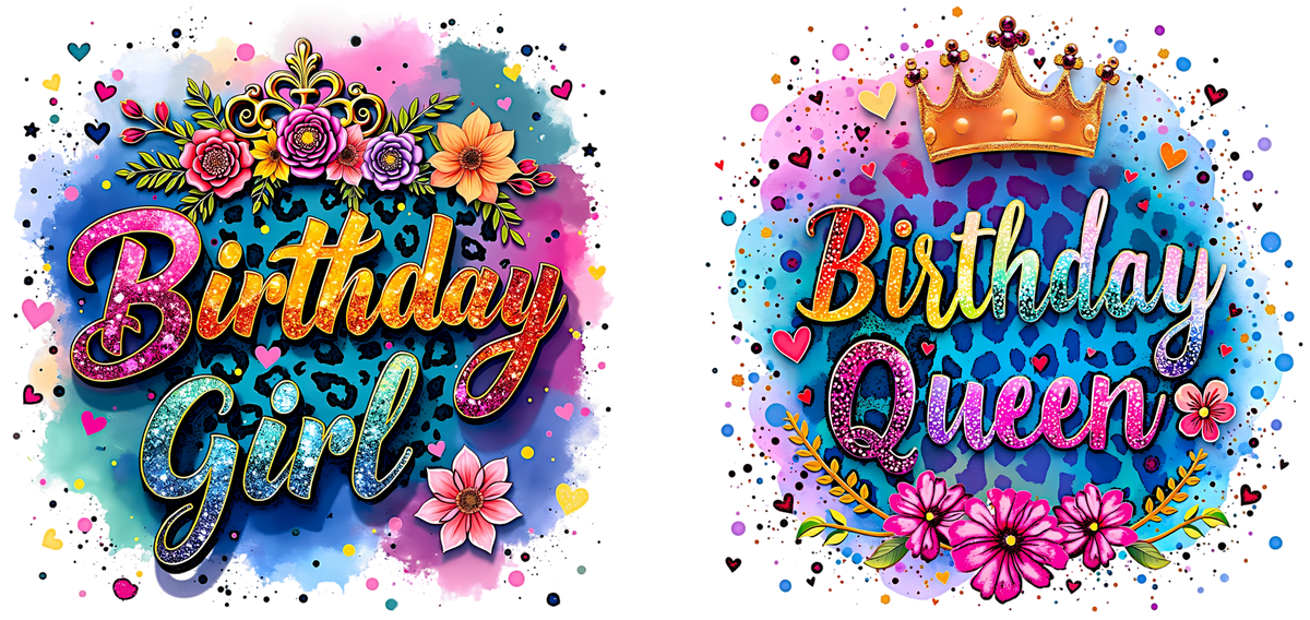 Birthday UV DTF