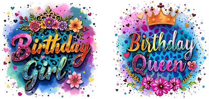 Birthday UV DTF