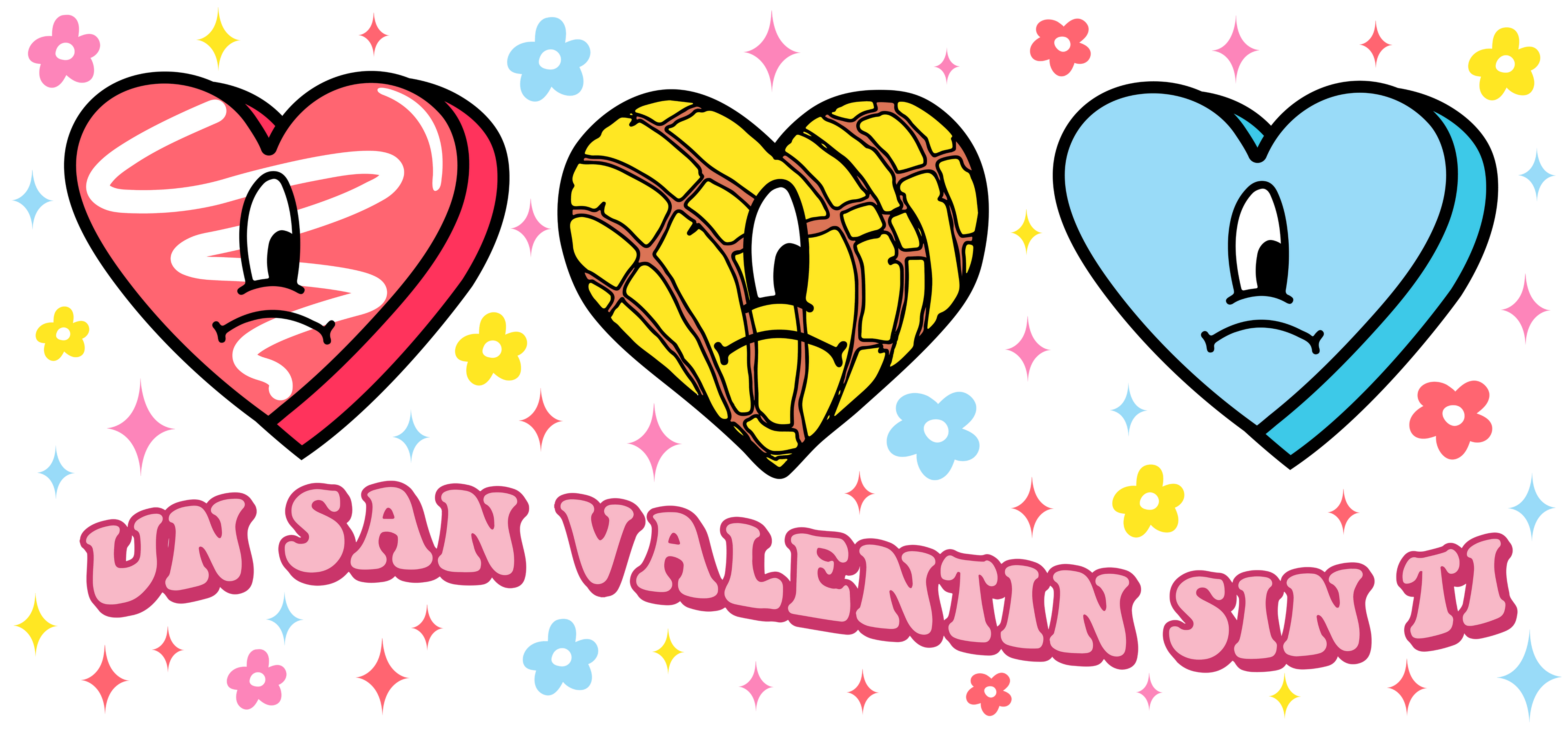 San Valentine UV-DTF Stickers