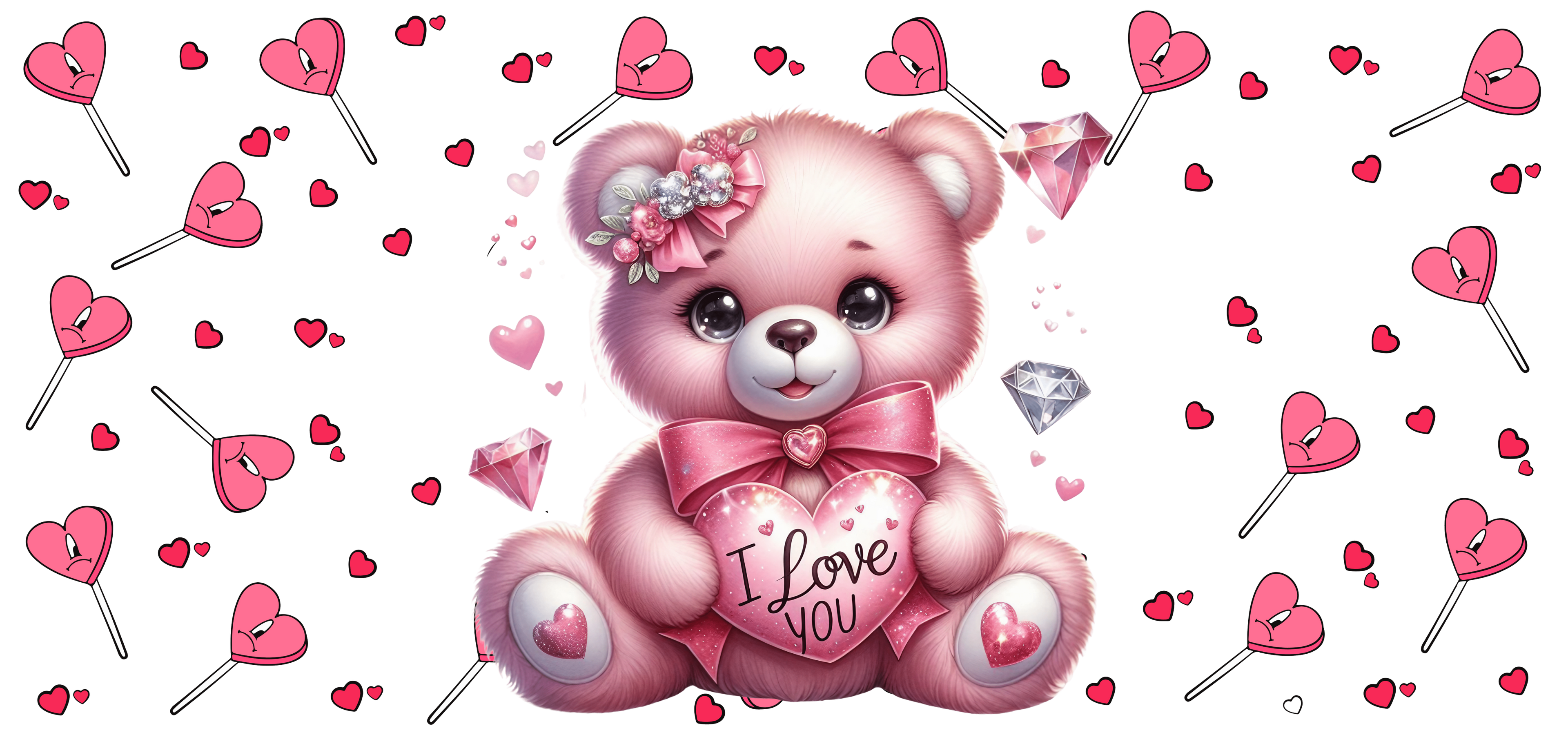 San Valentine UV-DTF Stickers