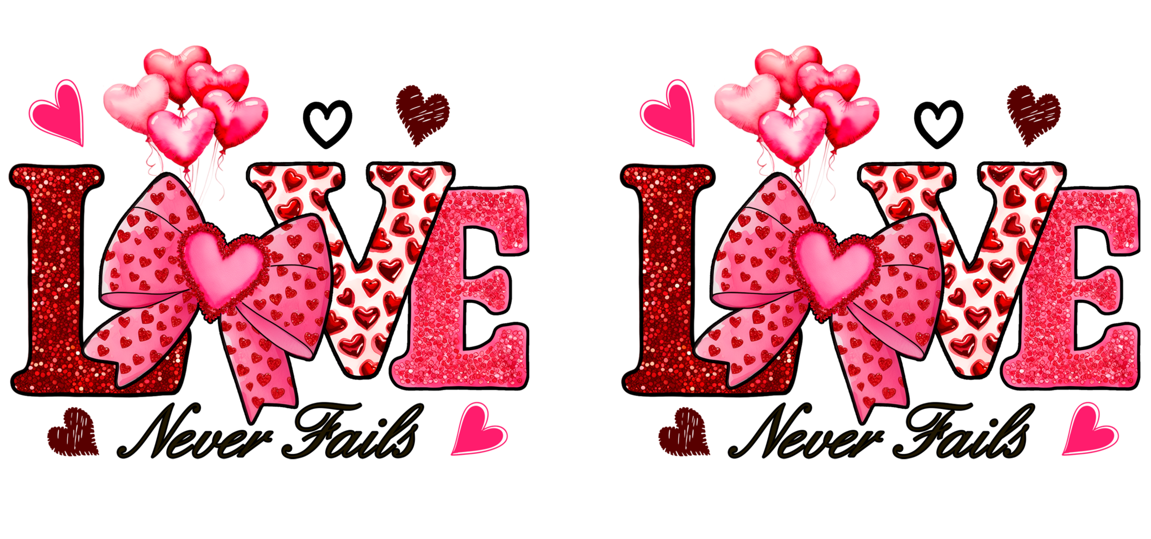 San Valentine UV-DTF Stickers