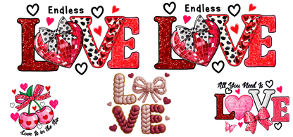 San Valentine UV-DTF Stickers