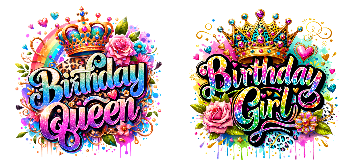 Birthday UV DTF