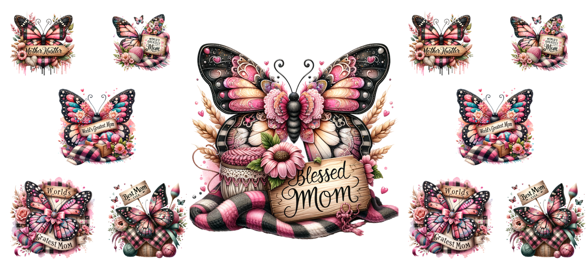 Mama UV-DTF Stickers