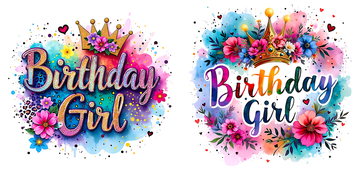 Birthday UV DTF