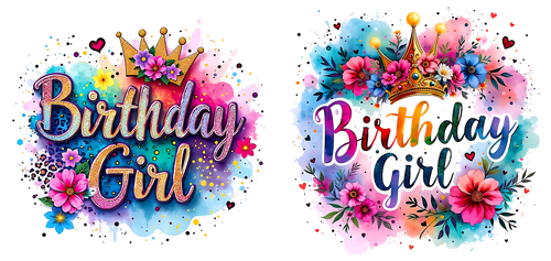 Birthday UV DTF
