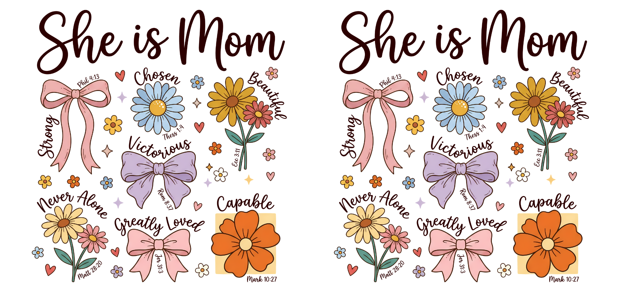 Mama UV-DTF Stickers
