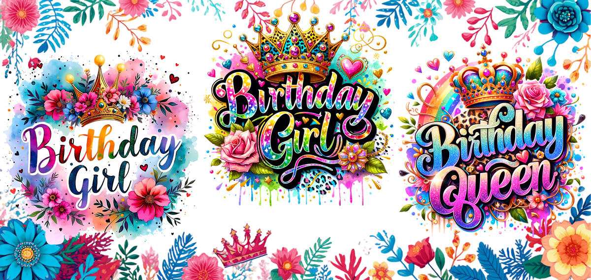 Birthday UV DTF
