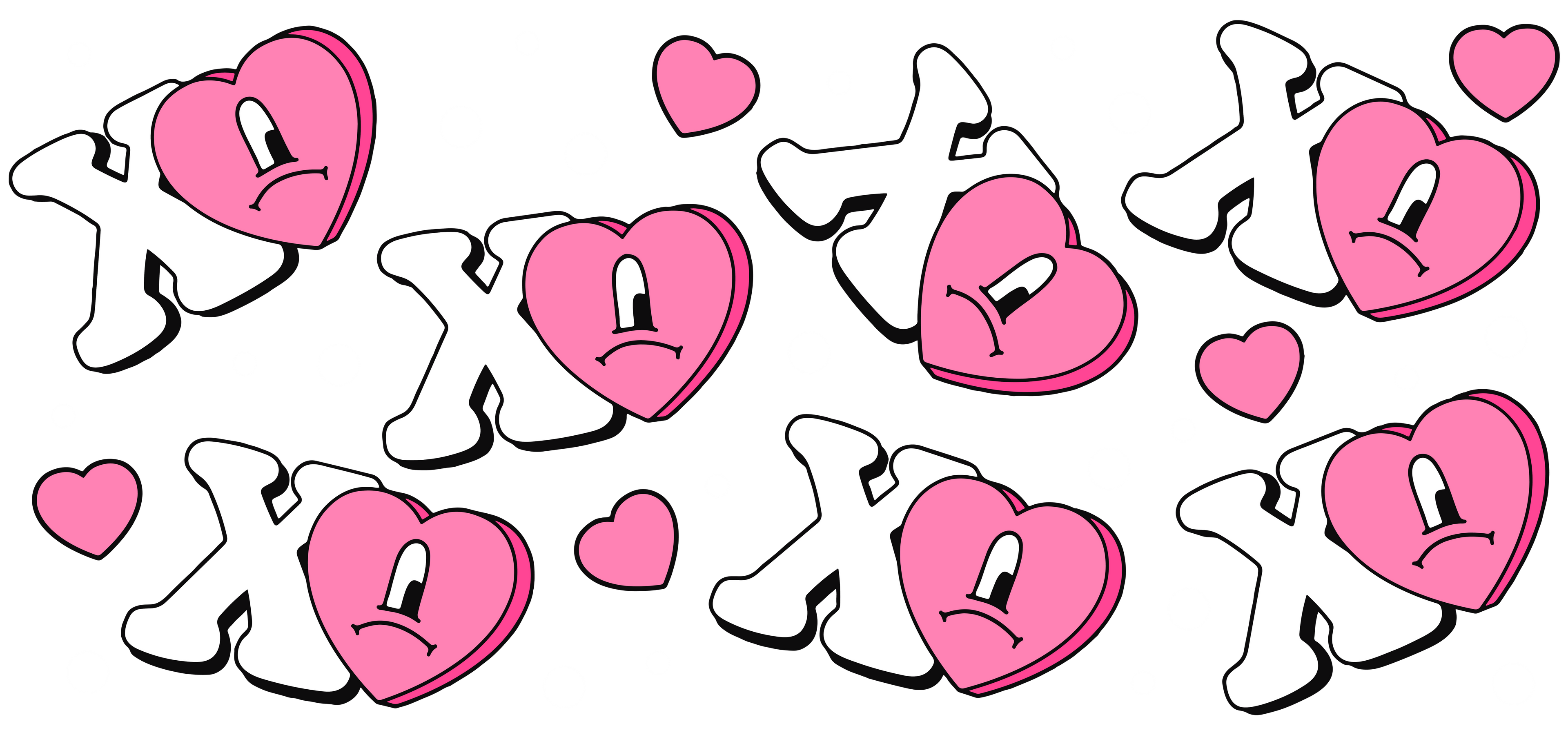 San Valentine UV-DTF Stickers