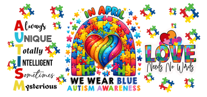 Autism UV-DTF Stickers