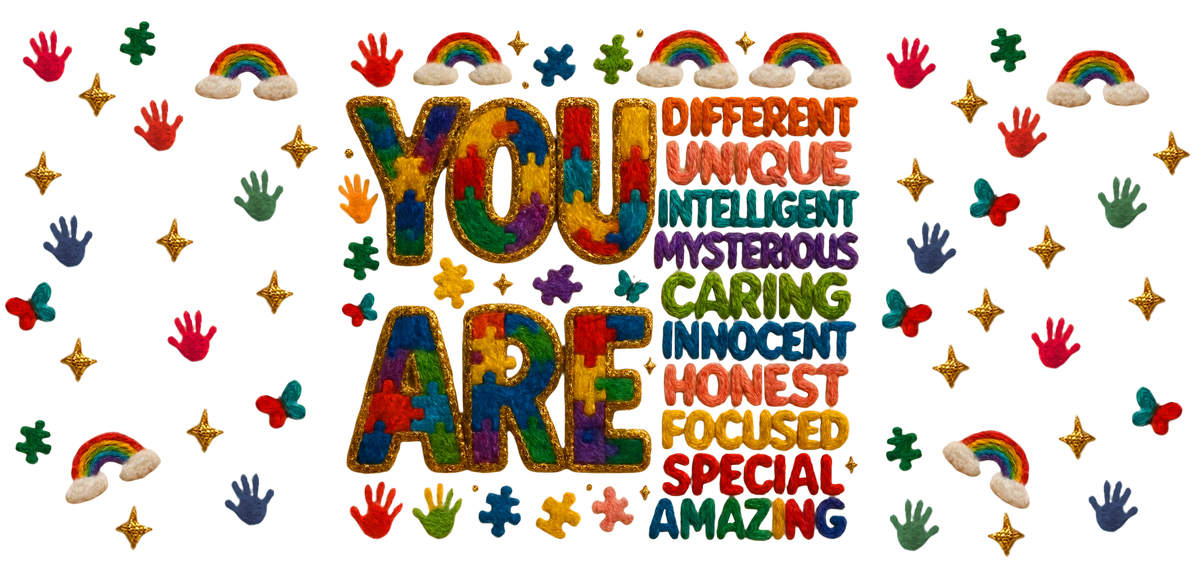 Autism UV-DTF Stickers