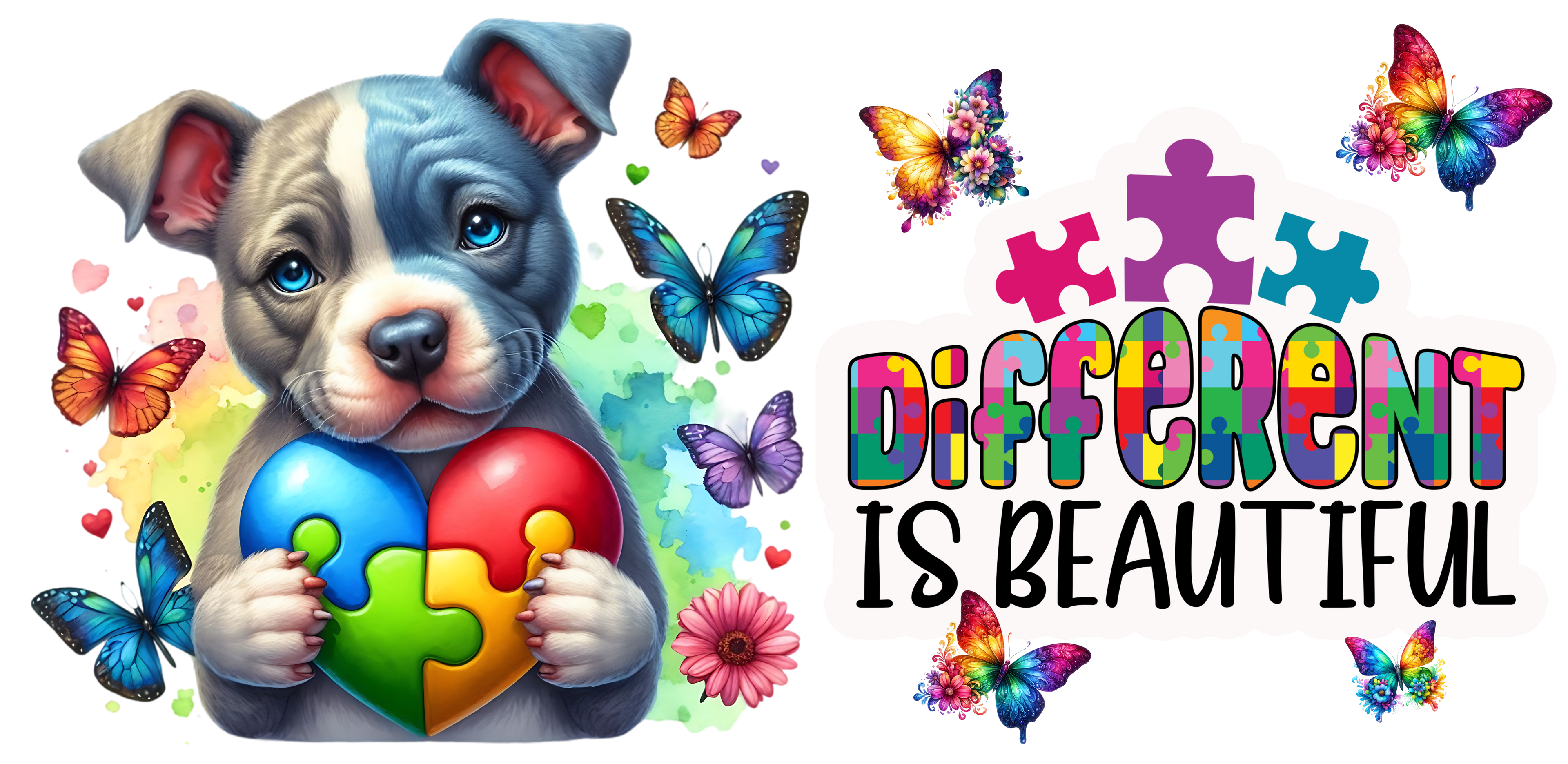 Autism UV-DTF Stickers