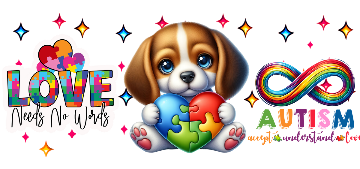Autism UV-DTF Stickers