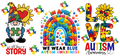 Autism UV-DTF Stickers