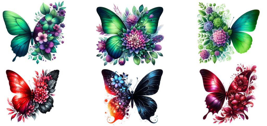 Butterfly UV-DTF Stickers