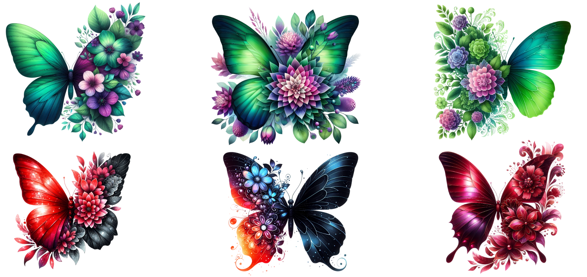 Butterfly UV-DTF Stickers