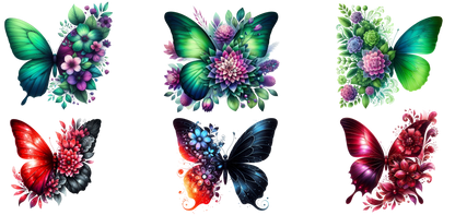 Butterfly UV-DTF Stickers