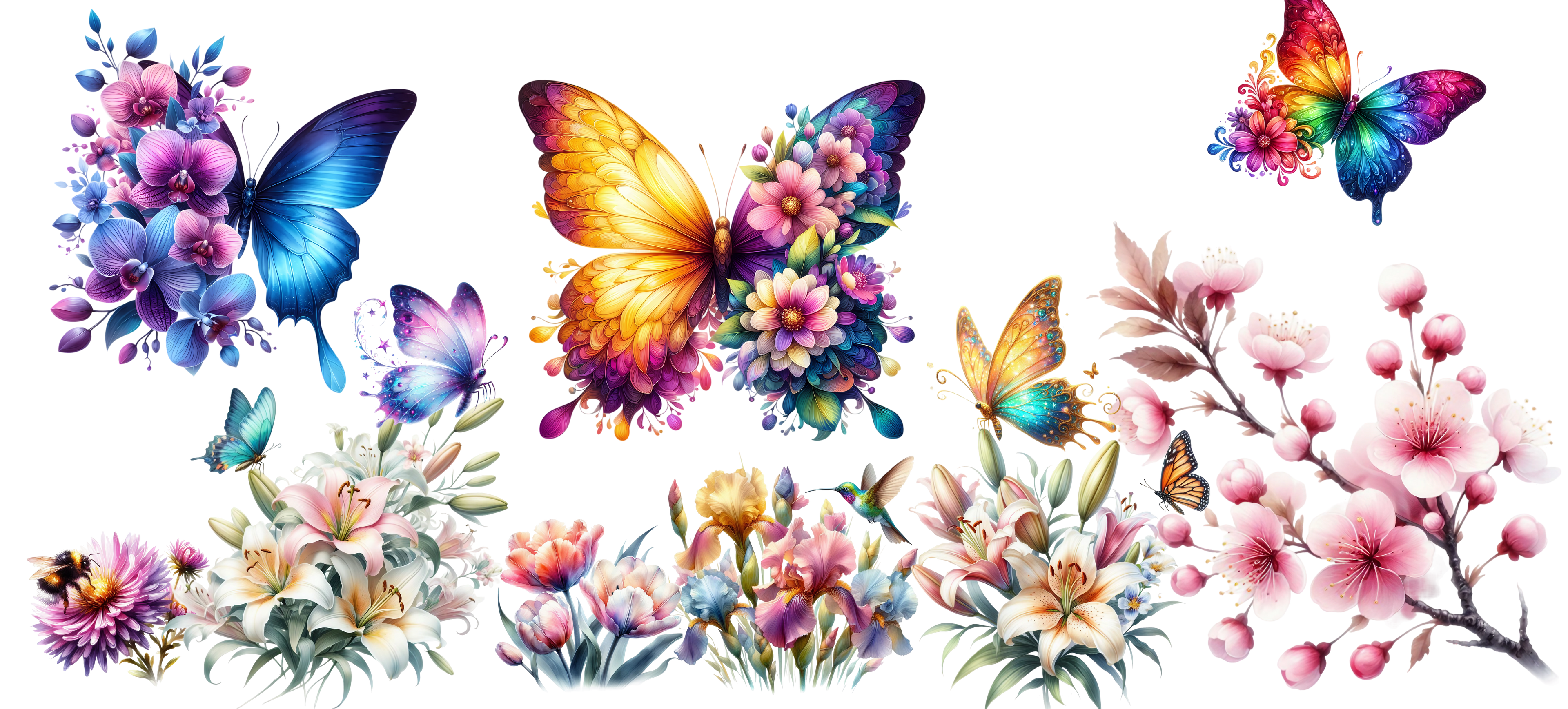 Butterfly UV-DTF Stickers