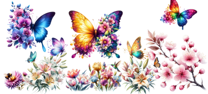 Butterfly UV-DTF Stickers