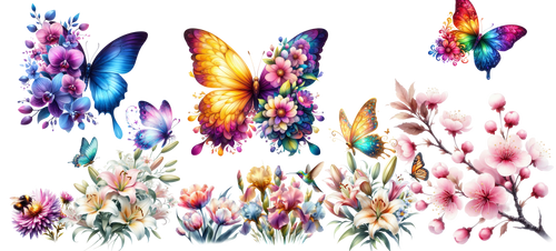 Butterfly UV-DTF Stickers