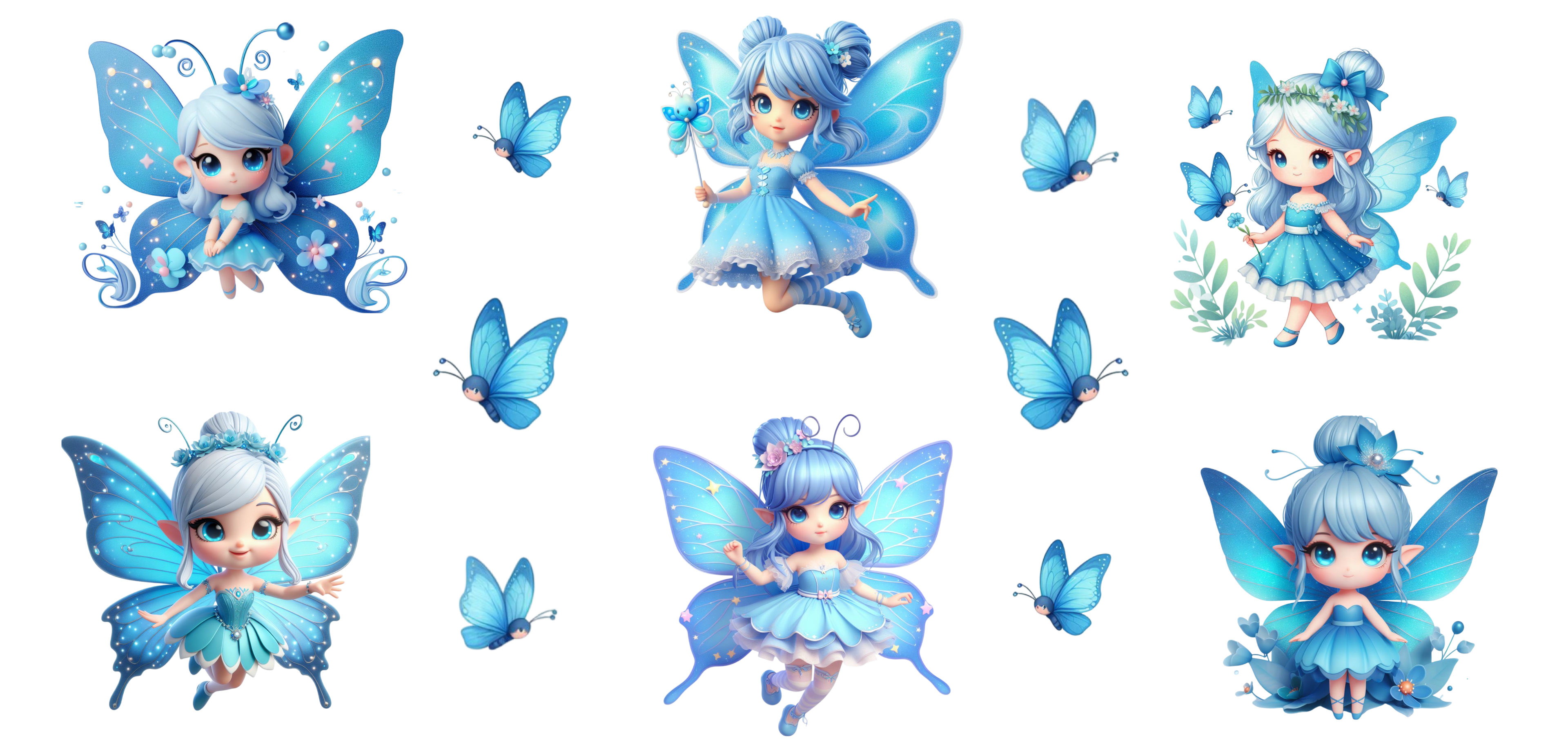 Butterfly UV-DTF Stickers