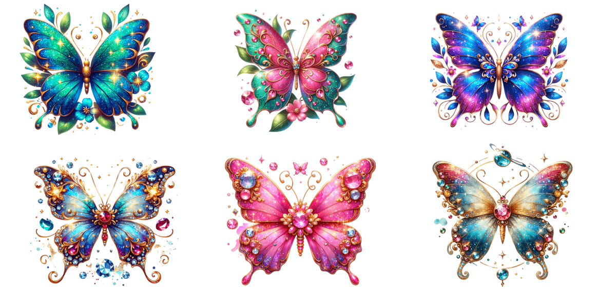 Butterfly UV-DTF Stickers