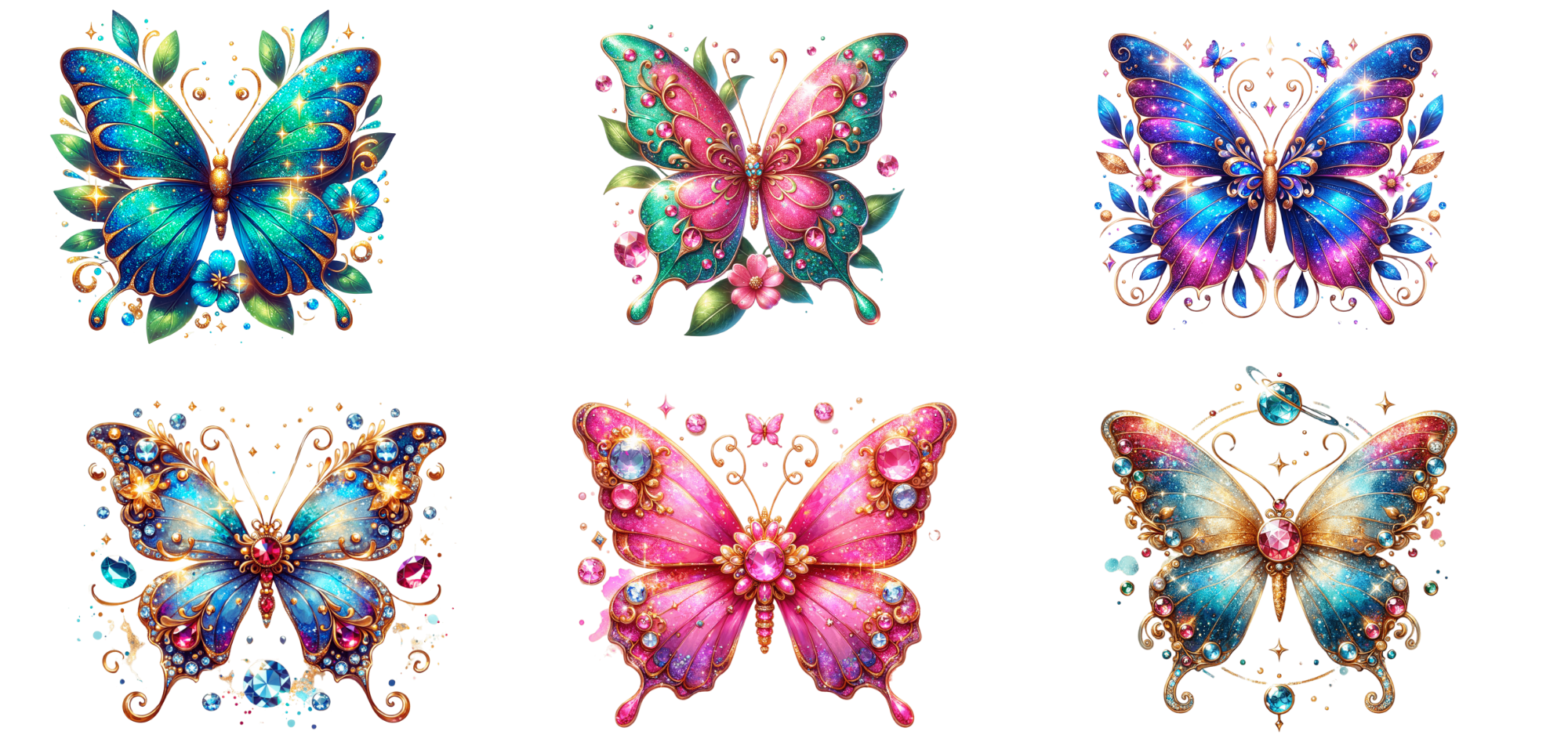 Butterfly UV-DTF Stickers