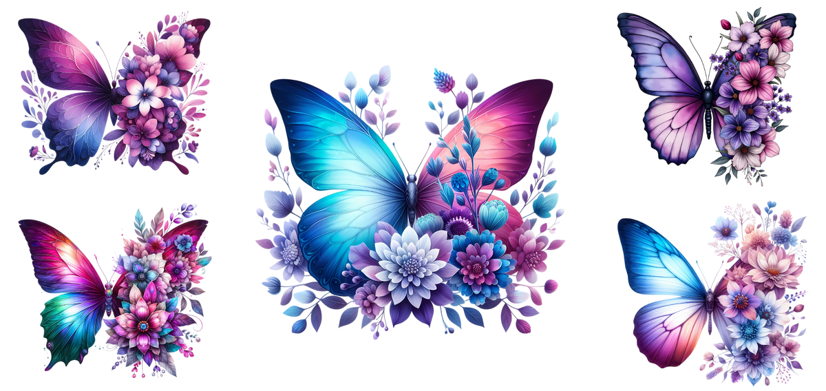 Butterfly UV-DTF Stickers