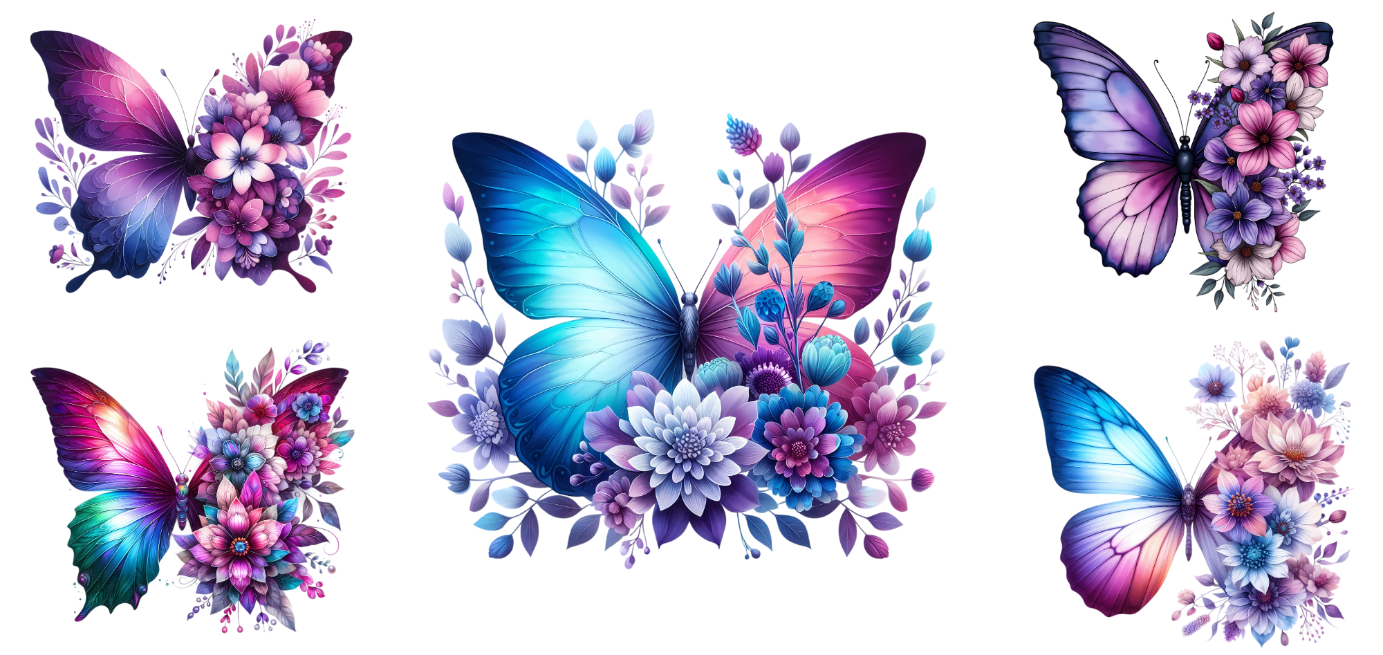 Butterfly UV-DTF Stickers
