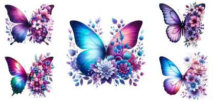 Butterfly UV-DTF Stickers