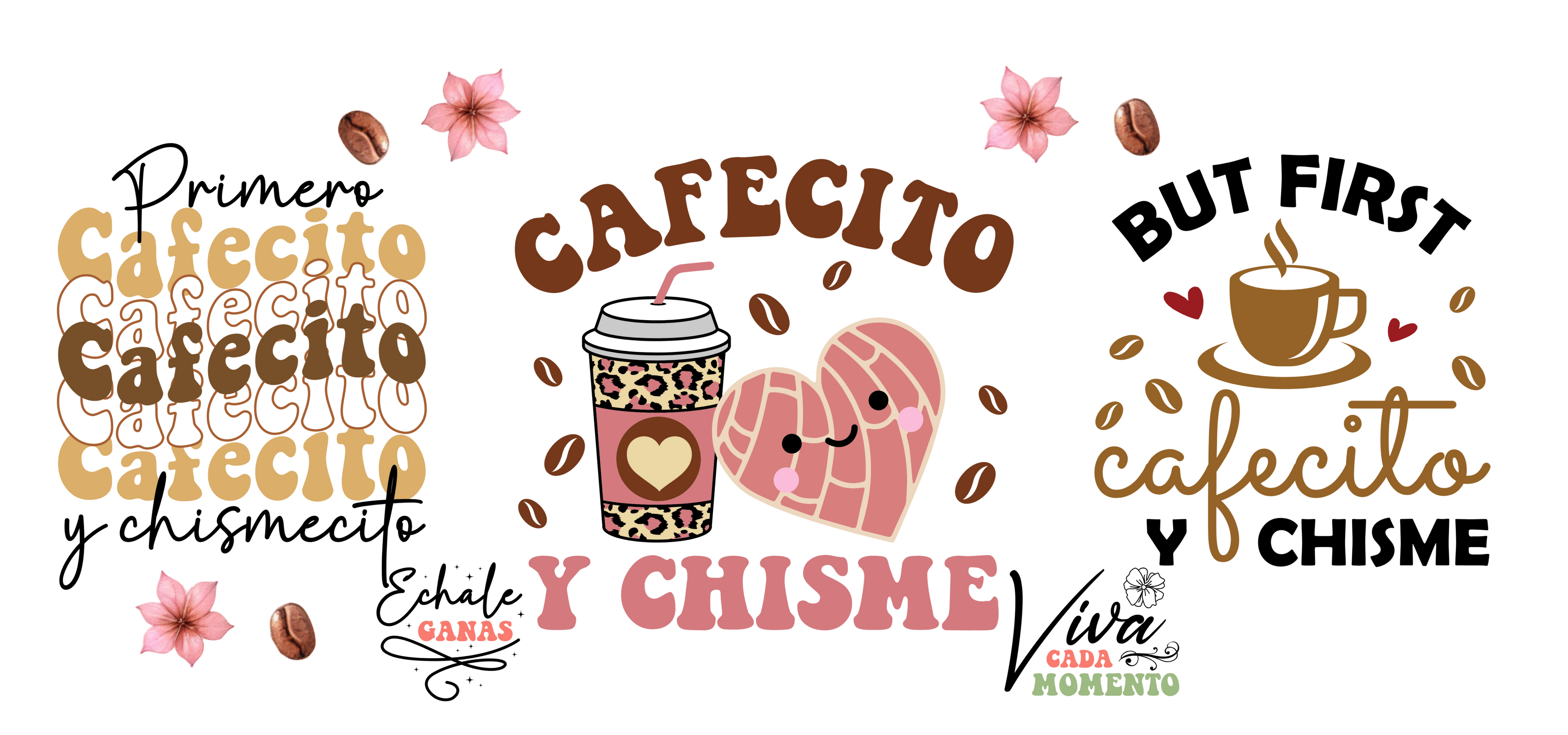 Coffee UV DTF Stickers