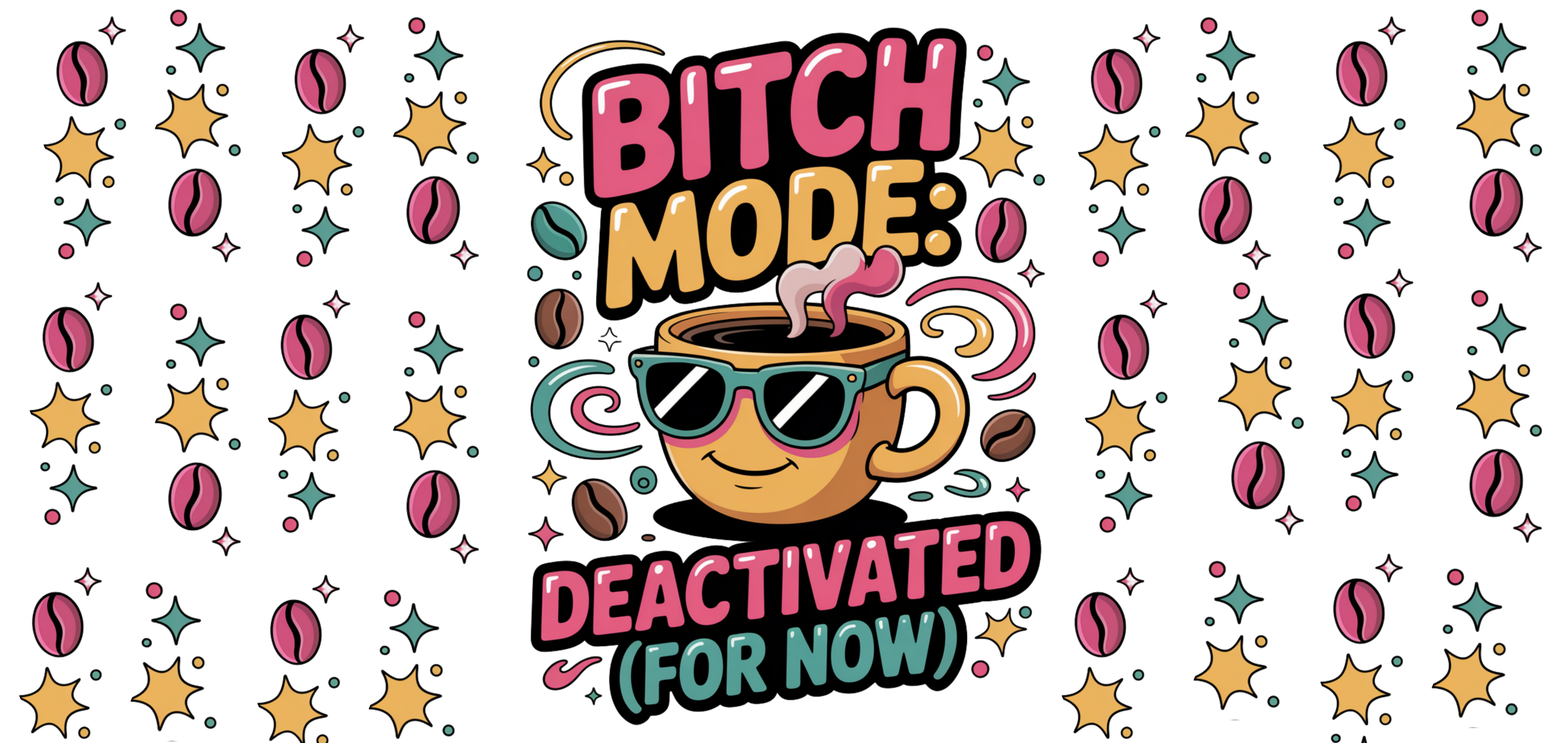 Coffee UV DTF Stickers
