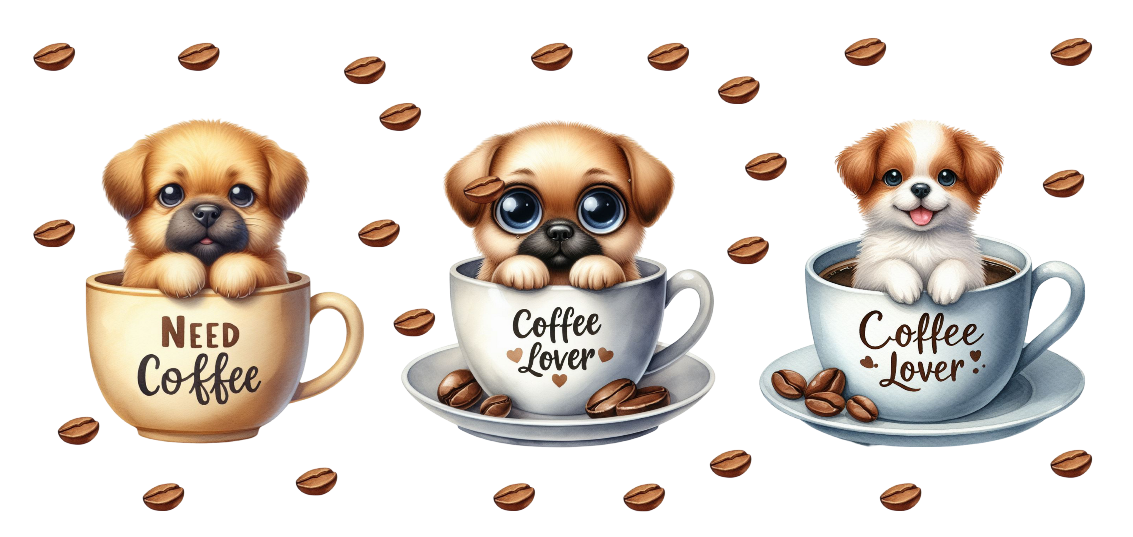 Coffee UV DTF Stickers