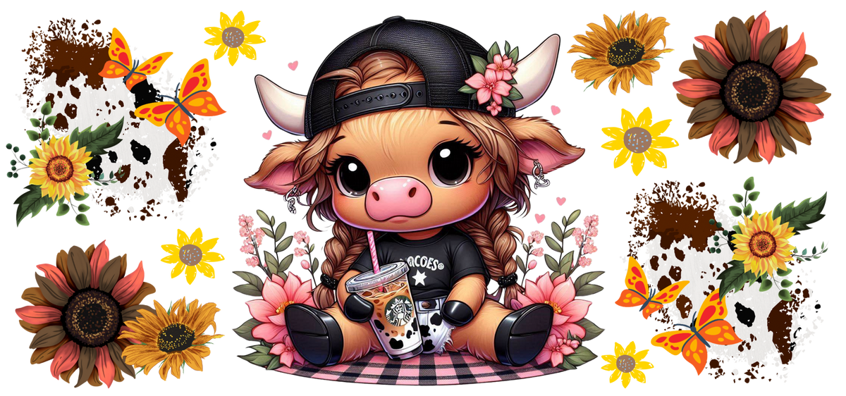 Cows UV-DTF Sticker
