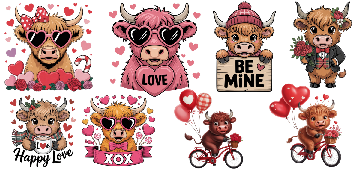 Cows UV-DTF Sticker