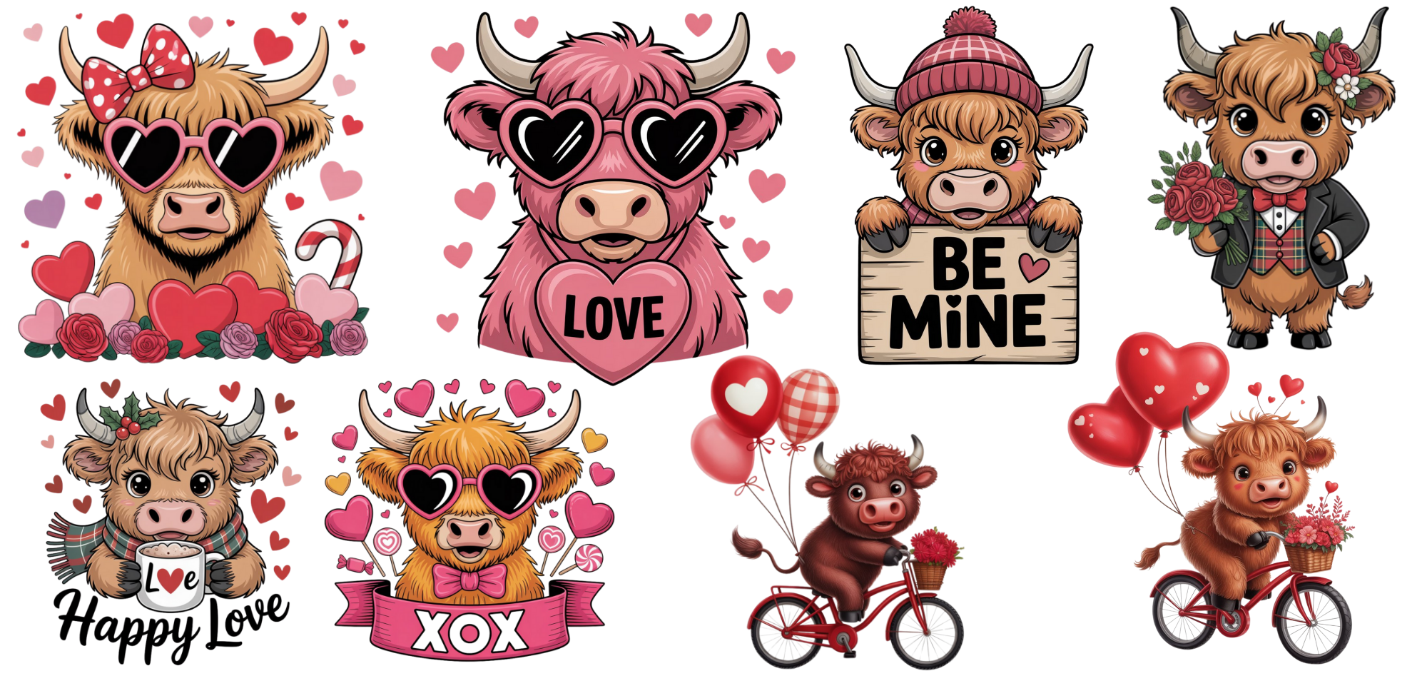 Cows UV-DTF Sticker