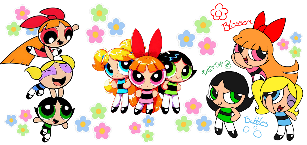 Cute Girls Cartoons