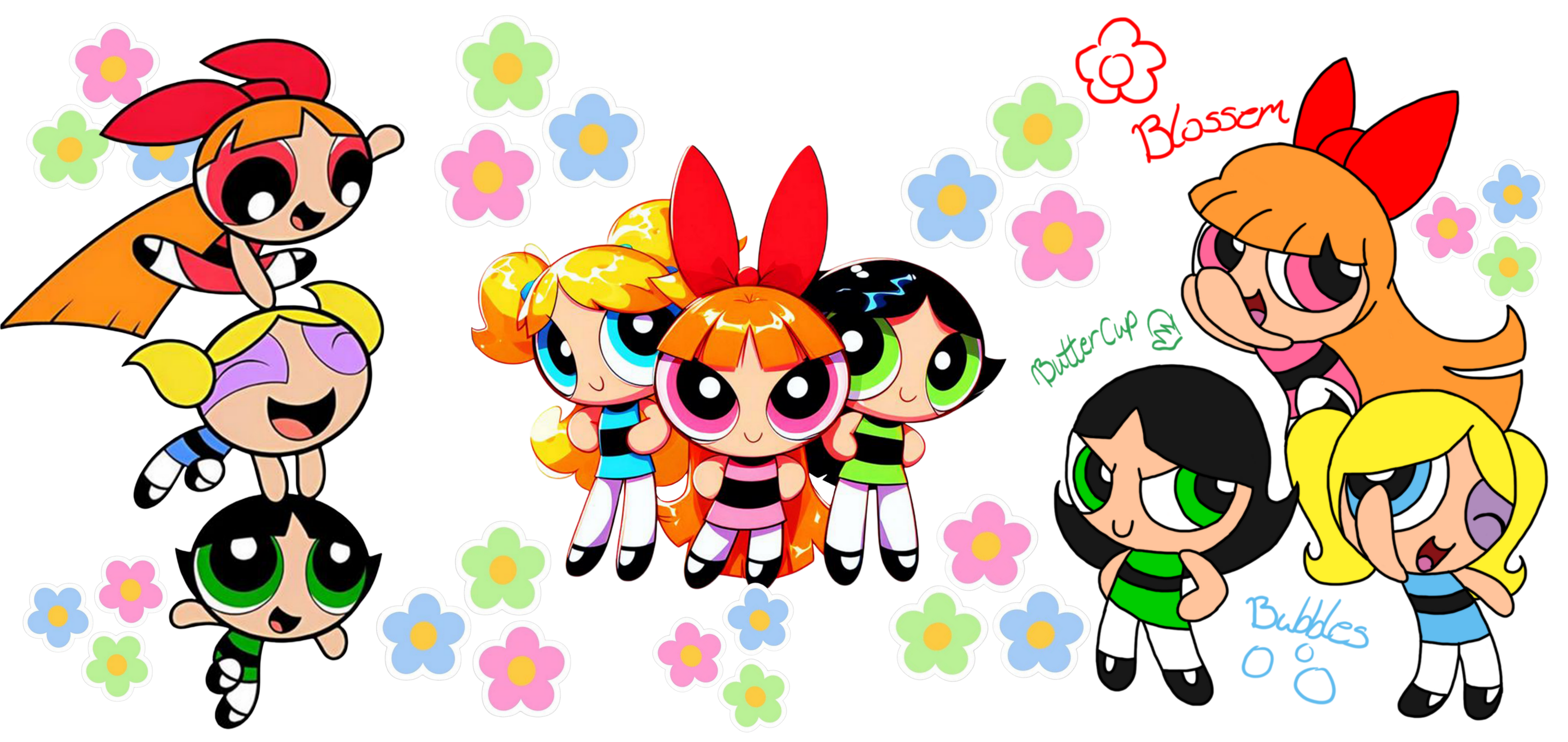 Cute Girls Cartoons