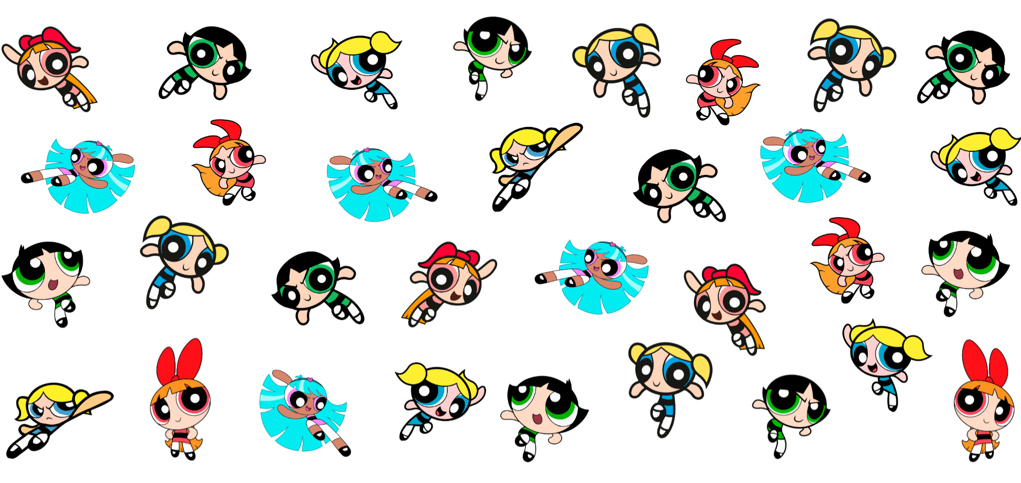 Cute Girls Cartoons