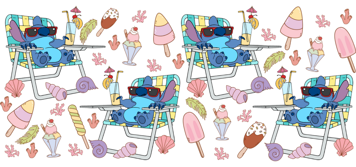 Cute Blue Cartoon