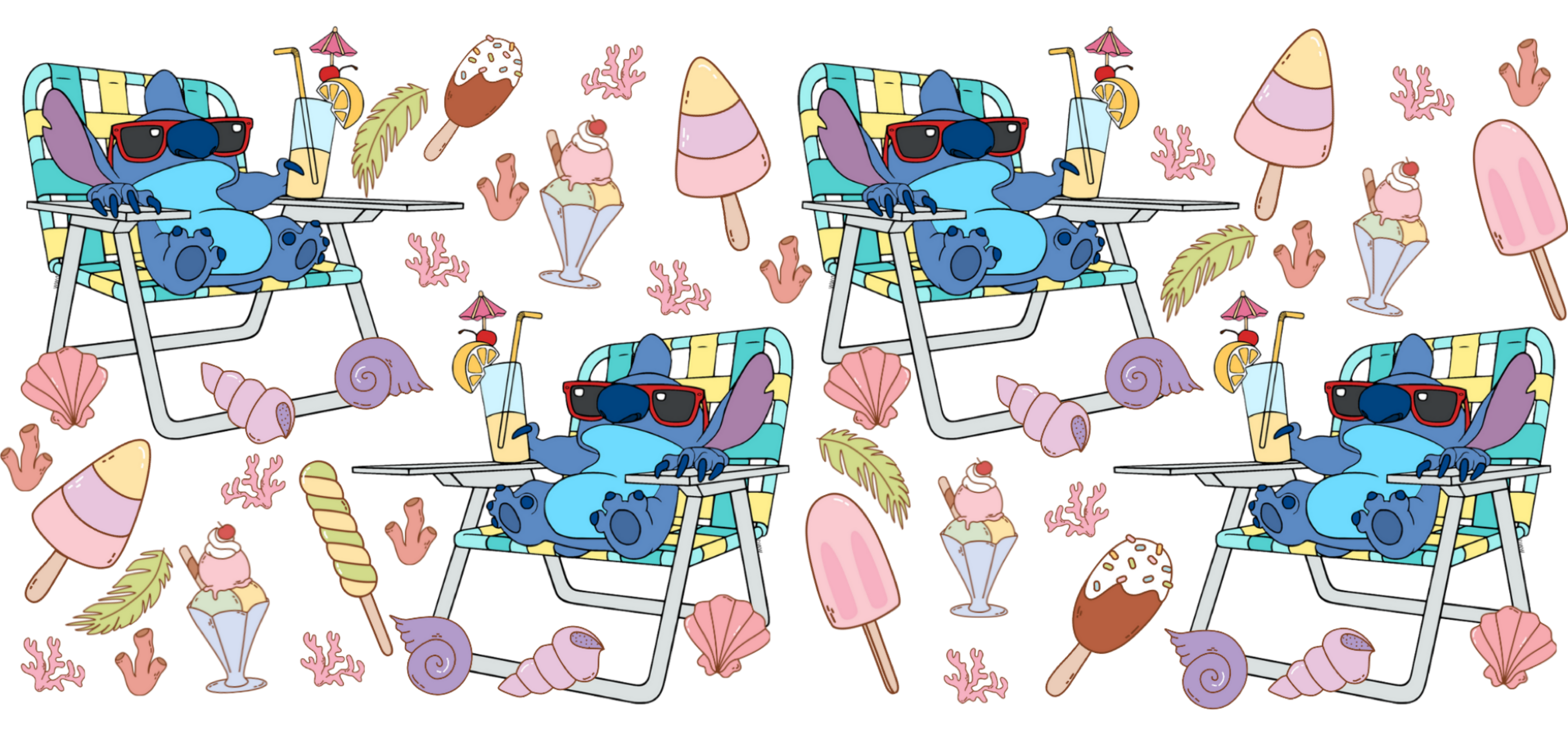 Cute Blue Cartoon