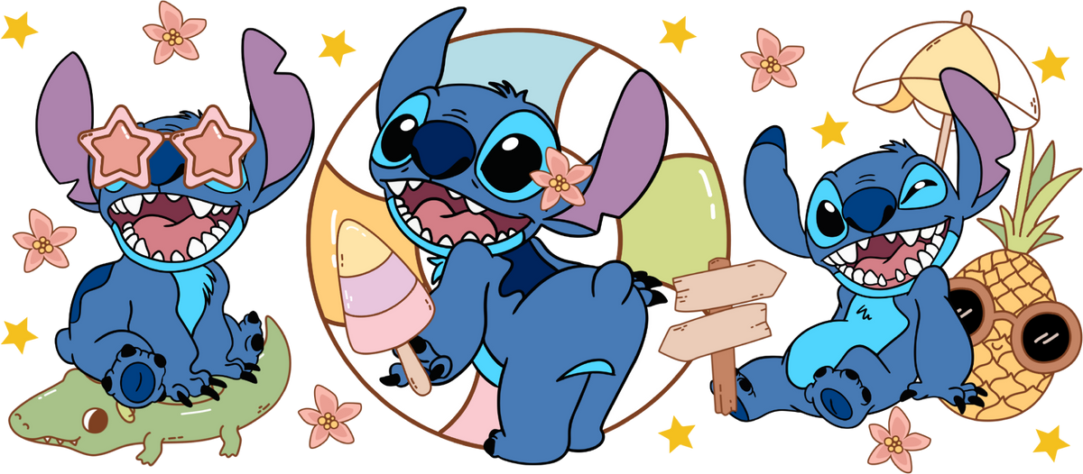 Cute Blue Cartoon