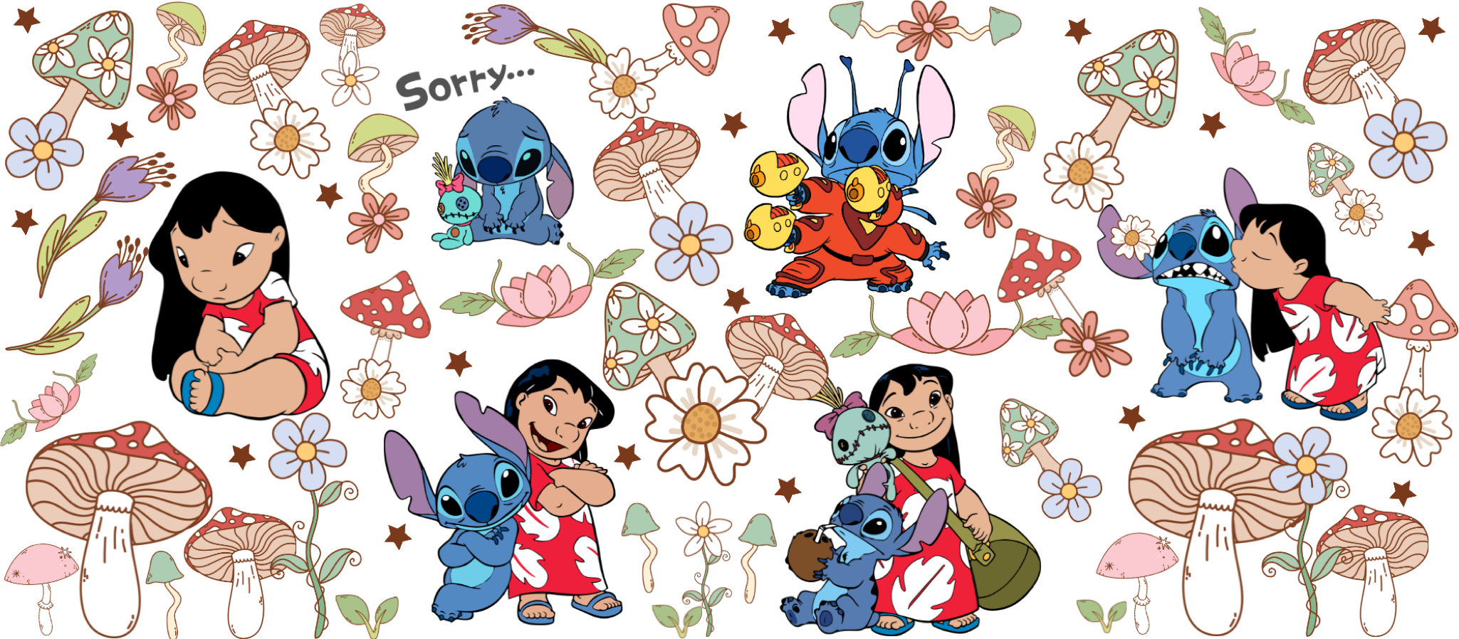 Cute Blue Cartoon