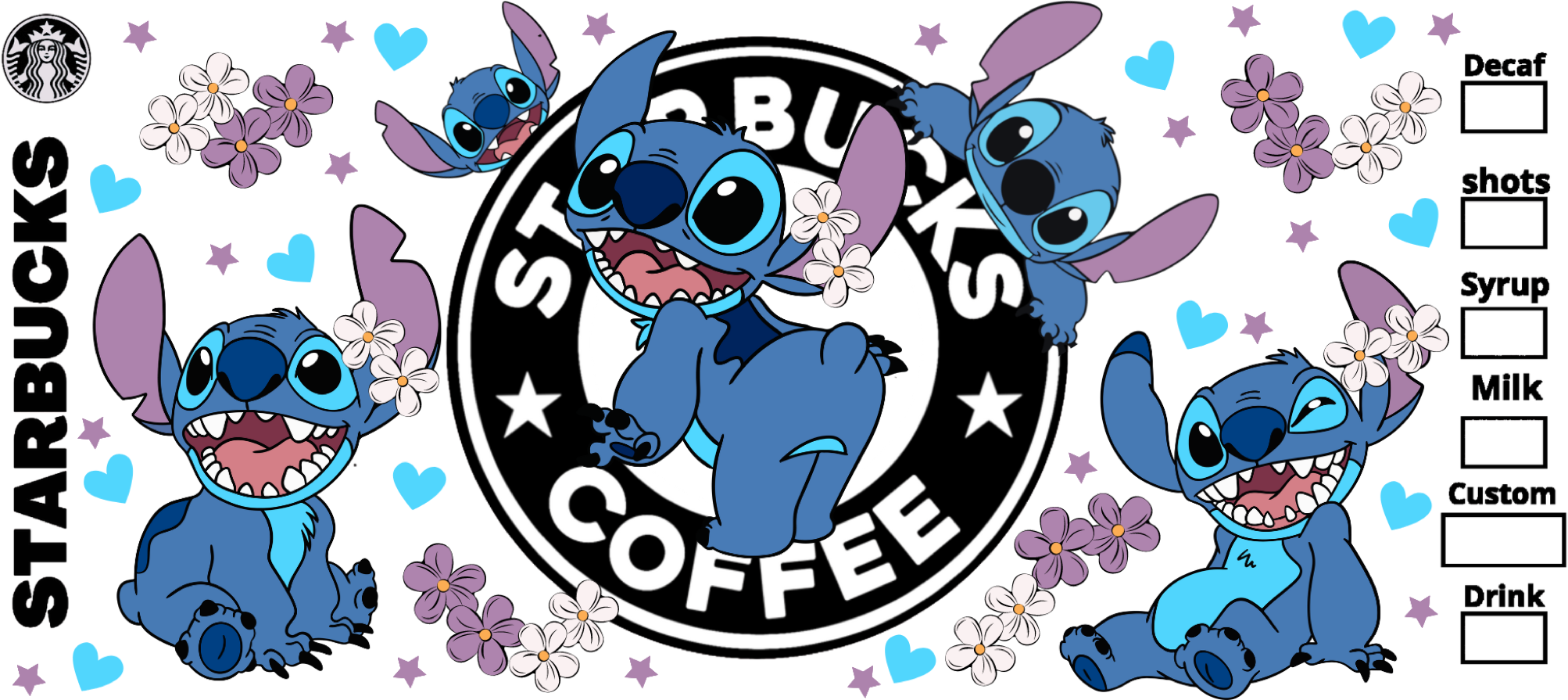 Cute Blue Cartoon