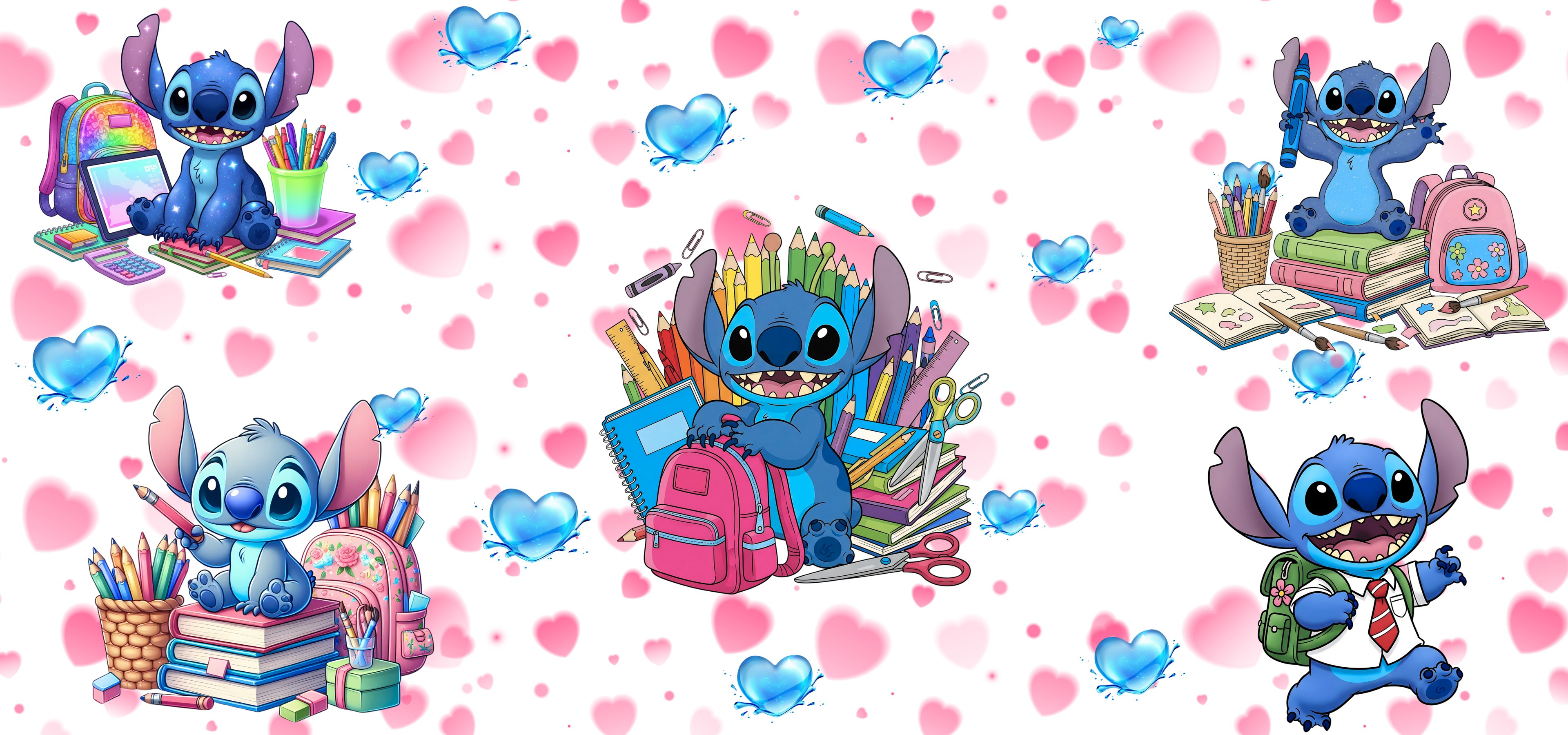 Cute Blue Cartoon